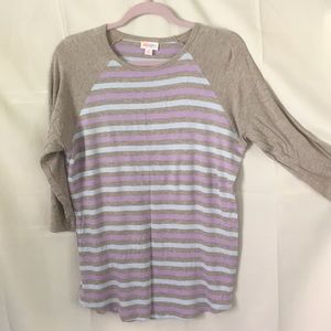 LulaRoe Randy M Baseball Shirt